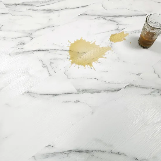 100% Waterproof UV Coating Unilin Click Spc Flooring with IXPE Vinyl Flooring