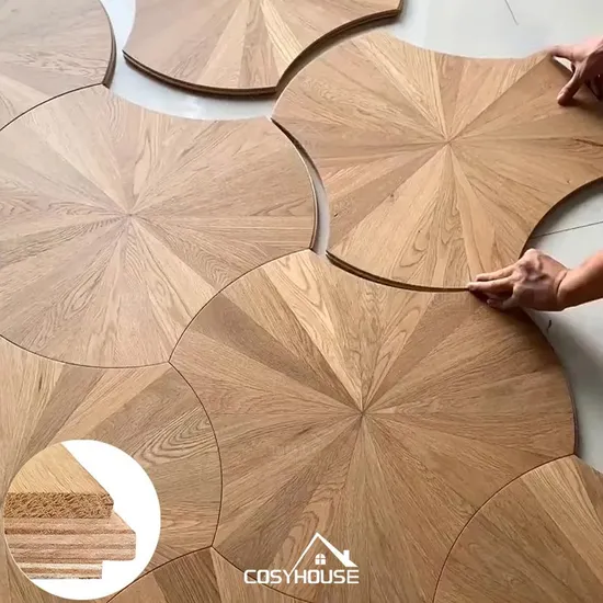 Versatile Engineered Parquet Flooring for Offices, Hotels, and Apartments