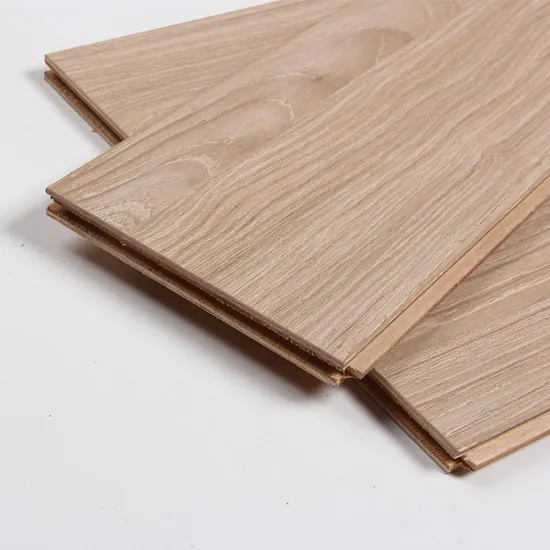 Light Color Laminate Teak Wooden Flooring