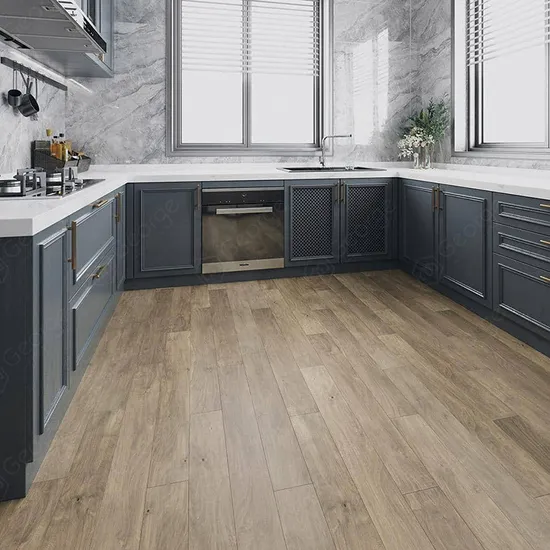 Premium Solid Hardwood Flooring with Natural Wood Grain Finish