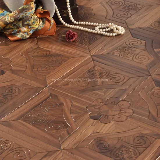 Art Parquet Floor Engineered Walnut Parquet Flooring