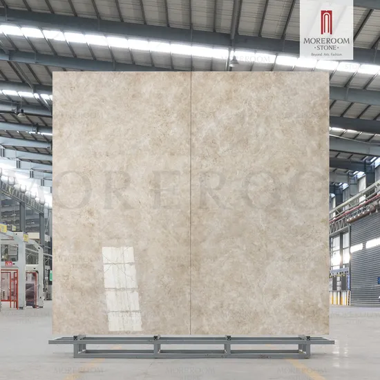 Large Size 1600*2700*12mm Porcelain Polished Glazed Slabs for TV Background