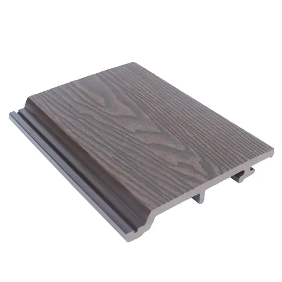 Factory Price Waterproof Exterior Wood Plastic Composite Outdoor Wall Panel Cladding