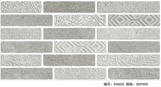 Full Body 300*600mm Glazed Ceramic Tile Rustic Porcelain Tile