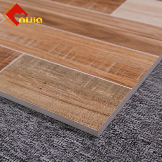 Wood Ceramic Floor Tile Looks Like Wooden (15635)