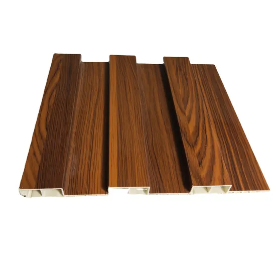 Interior Wall Decorative PVC Grille Plates Wall Panel WPC Cladding for Background