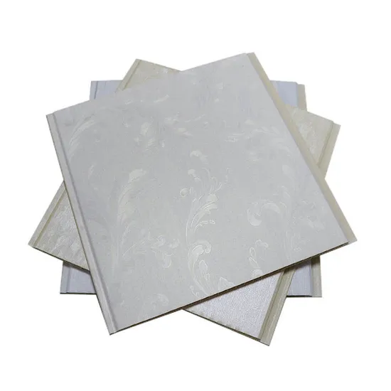 Hot Sale Clear Laminated 50% PVC Ceiling Panelwall Panel in China