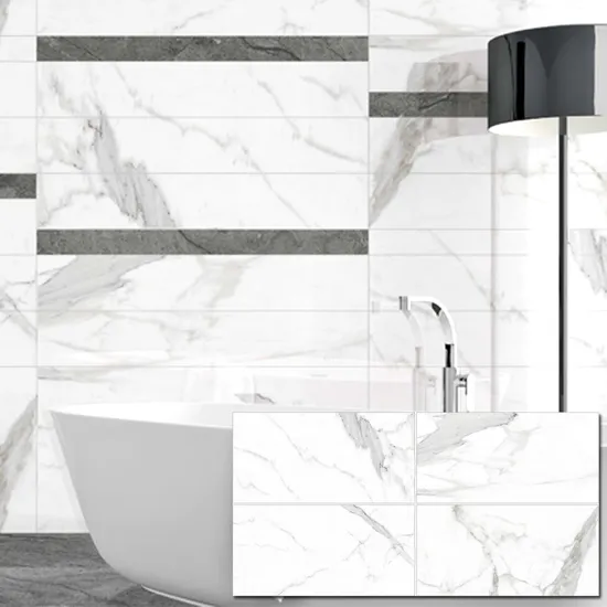 Rialto White Rustic Matt Finish Porcelain Floor Tiles