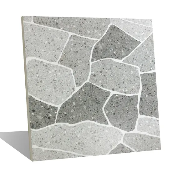 600X600mm Modern Style Gray Matt Glazed Porcelain Rustic Floor Tile