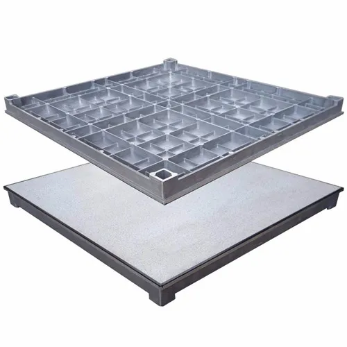 Aluminum Anti Static Raised Flooring for Data Centers & Commercial Spaces Durable Corrosion Resistant Lightweigh Heavy Load Capacity