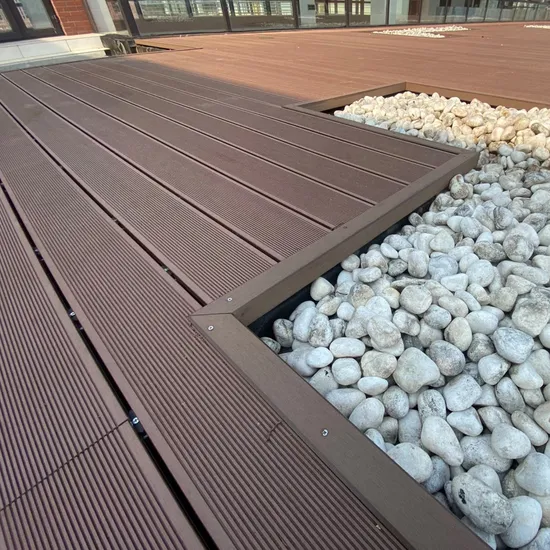 Premium 3D Embossed Deck for Durable Outdoor Living Areas