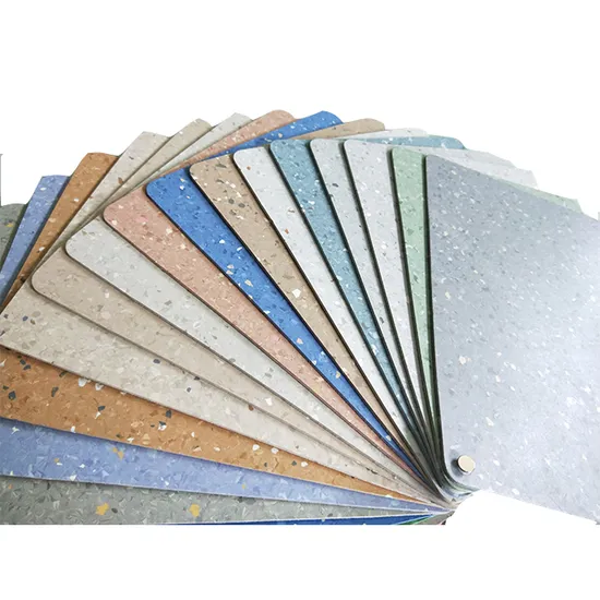 Hospital Anti-Static Commercial Polyflor Homogeneous Vinyl Flooring