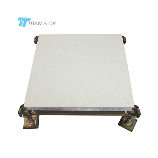 PVC Veneer Aluminum Blind Solid Panel Raised Floor