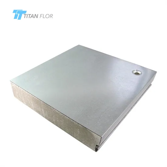 Encapsulated Calcium Sulfate Panel Bare Panel - Fire Resistant Raised Floor