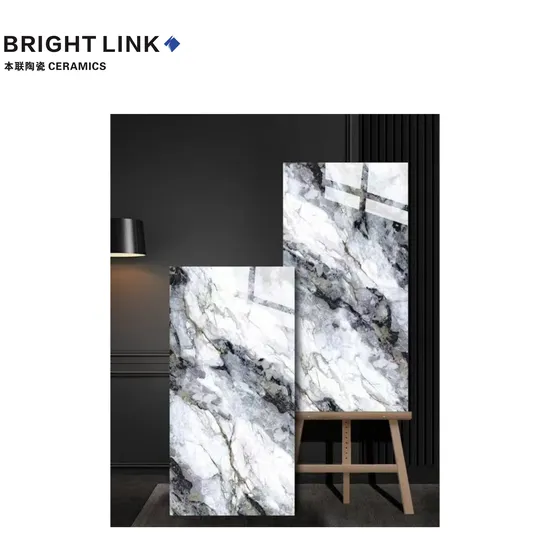 Luxury Style Bl601214 Villa Livingroom Project Polished Porcelain Glazed Wall Floor Tile