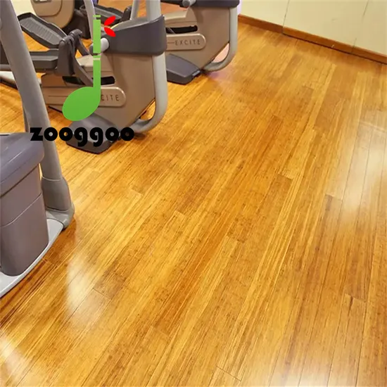 Eco Forest Solid Parquet Natural Horizontal Vertical Carbonized Strand Woven Bamboo Flooring