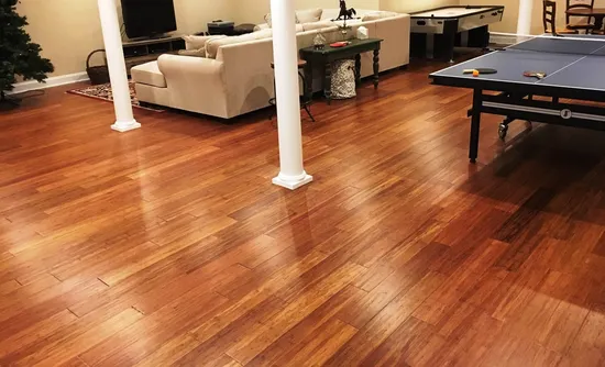 Hot Sale Carbonized Horizontal Bamboo Flooring