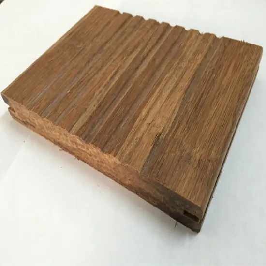 Exterior Bamboo Decking Bamboo Solid Strand Woven Outdoor Insulation Board