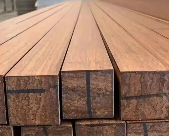 Heat Press Bamboo Beam Wall Fence