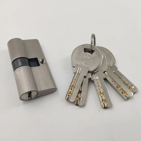 70mm Zinc Alloy Brass Indoor Home Security Door Lock Cylinder