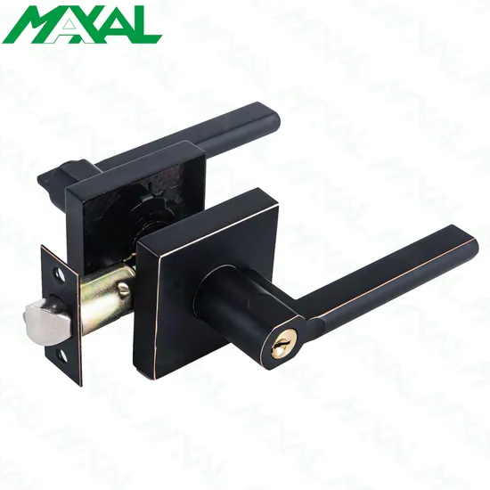 Mortise Lock Oil Rubbed Brass Door Lever Handle Door Lock