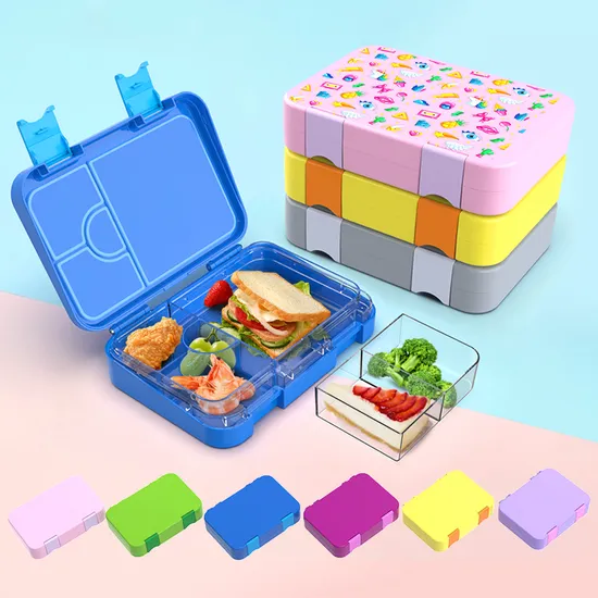 Children Leakproof Microwave Safe Tritan Lunchbox for Kids