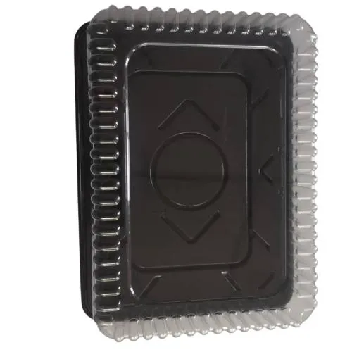 PET  rectangle big party wedding birthday cake box