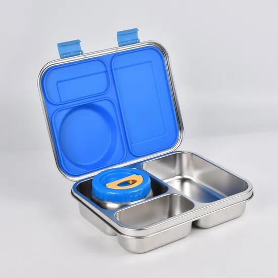 18/8 R Aohea Patented Cpclfgbfda Round Metal Bento Boxes Thermal Food Lunch Box Stainless Steel Hot Lunchbox Home Easy Container Stainless Steel Bento Box