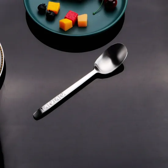 Unique Design Handle Stainless Steel Stirring Coffee Spoon Wtih Cutlery Gift Box