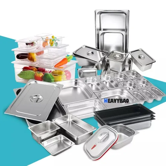 Heavybai High Standard Gn Pan Food Container for Commercial Kitchen