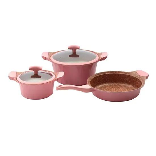 Die Cast Aluminium Pot Pan Nonstick Cookware Sets Cooking Pot