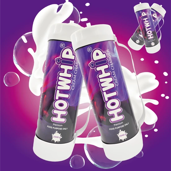 Premium Whipped Cream 3.3L Food Grade Nitrous Tank Pure Flavored Chargers for Any Standard 2000g Whipping Cream Chergers