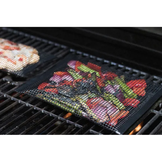 Reusable Pouches for Barbeque Non-Stick Perfect Grill Bags Grill Mesh Pouch