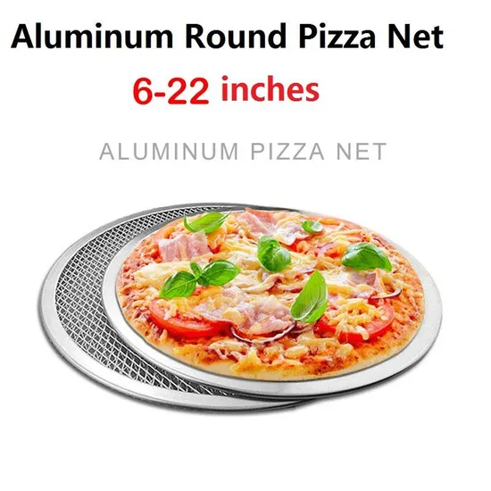 6 Inch Pizza Net Round Shape Made of Aluminum Alloy Material of Pizza Tools