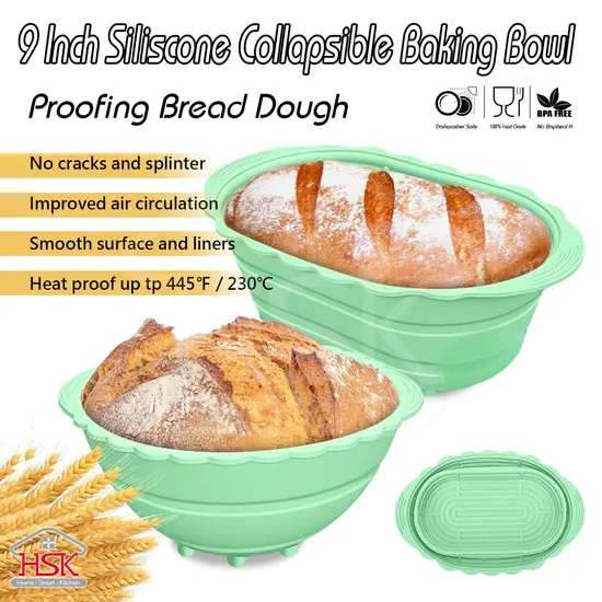 Durable Proofing Silicone Bread Basket