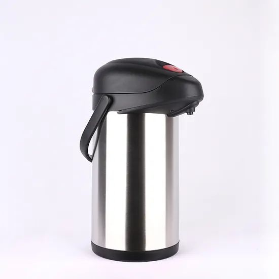 Stainless Steel Air Pressure Coffee Pot Thermo Coffee and Tea Air Pots