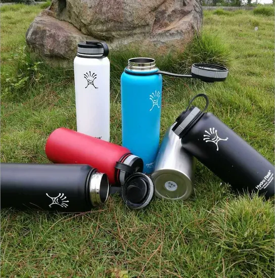 Colorful 32oz Stainless Steel Hydro Flask with Normal Lid