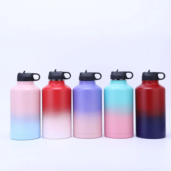 Outdoor Gradient Col Insulated Sport Drinking Botter; Large Flask