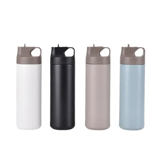 304 Stainless Steel Insulation Portable Outdoor Sports Hand-Held Vacuum Flask Thermos Suction Spout
