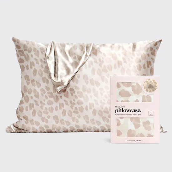 Designer Fashionable Custom Microfiber Vintage Leopard Print Pillowcases Silk Satin Pillowcase Gift Packaging Box Pillow Case