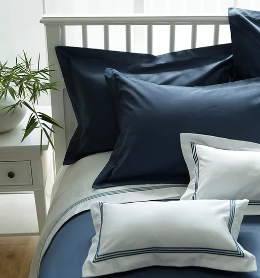 600tc 100% Egyptian Cotton Plain Dyeing Bed Sheet Set