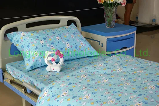 Pure Cotton Paediatric Hospital Bed Sheet Set