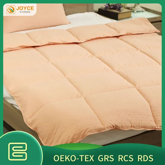 3PCS One Set Solid Color Comforter Quilt Bedspread Classic Design Bedding Set