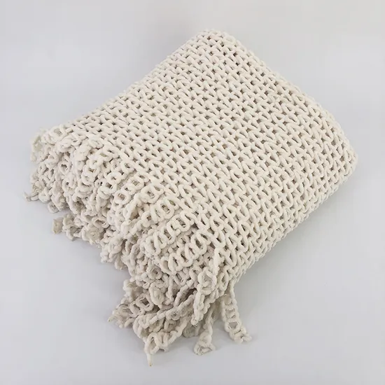 Summer Crochet Patterns Acrylic Soft Knitted Blanket