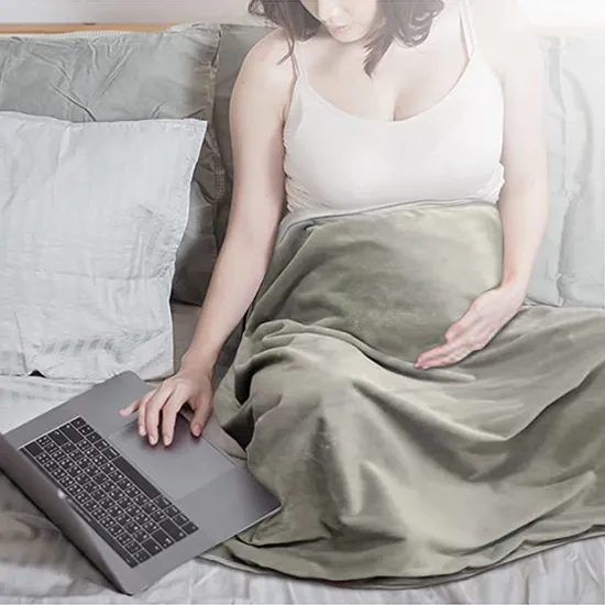Anti Electromagnetic Emf/RF Shielding Radiation Proof Radio Wave Protection Maternity/Pregnant Blanket