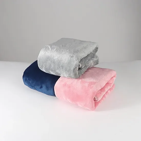 Home Office Use Fast Heat 110V/240V Heated Blanket Electric Throw Blanket with Double-Layer Flannel