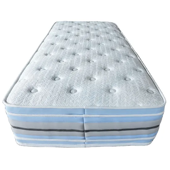 Cheap Bed Mattress King Size Hotel Natural Latex Memory Foam Pocket Spring Mattress