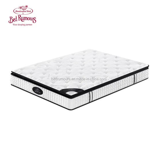 OEM/ODM Hotel Bedroom Foam Mattress for King Size Double Wall Bed Pocket Spring Made of Memory Latex Mattress