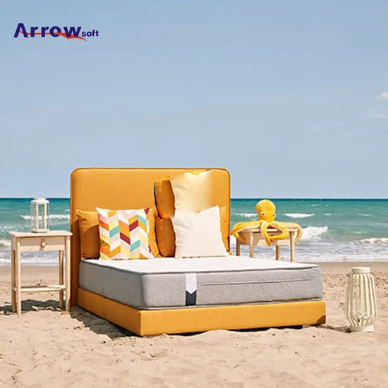 Full Size High Density Hard Foam Compressed Package Spring Mattress