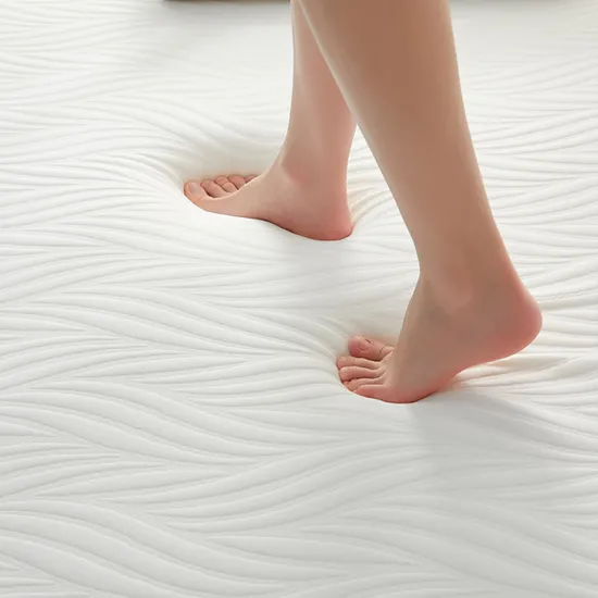 Single Bed Mattress Topper Memory Foam Roll up Folding Mattress Washed Cotton Cover